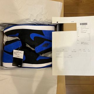 ジョーダン(Jordan Brand（NIKE）)のJORDAN 1 RETRO HIGH OG Royal Reimagined(スニーカー)