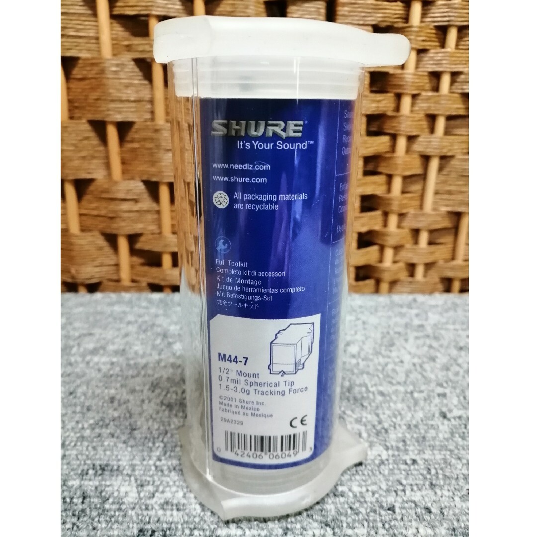 未開封 SHURE シュアー M44-7 未開封 SHURE シュアー M44-7