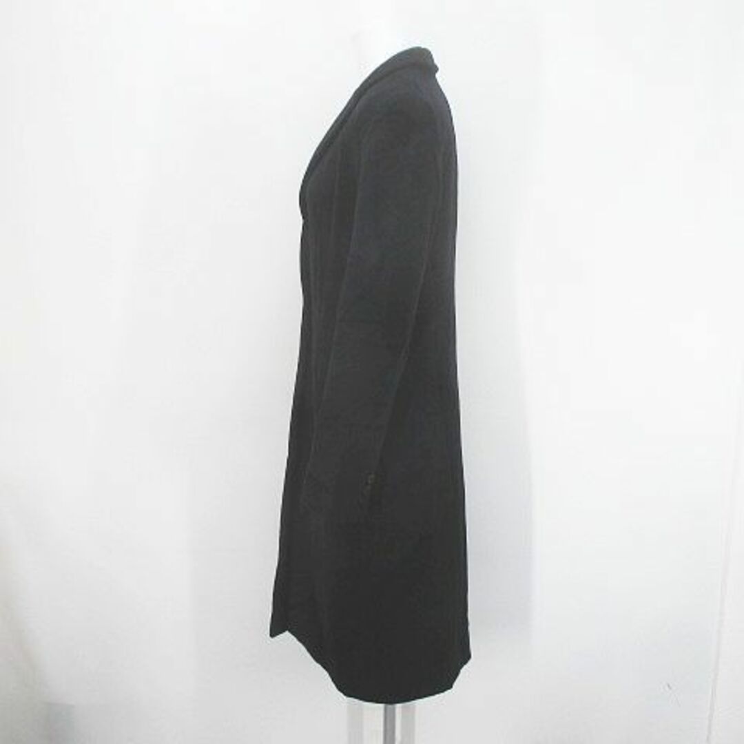 UNTITLED(アンタイトル)のUNTITLED ロング丈 チェスターコート 2 黒系 ブラック シングル レディースのジャケット/アウター(その他)の商品写真
