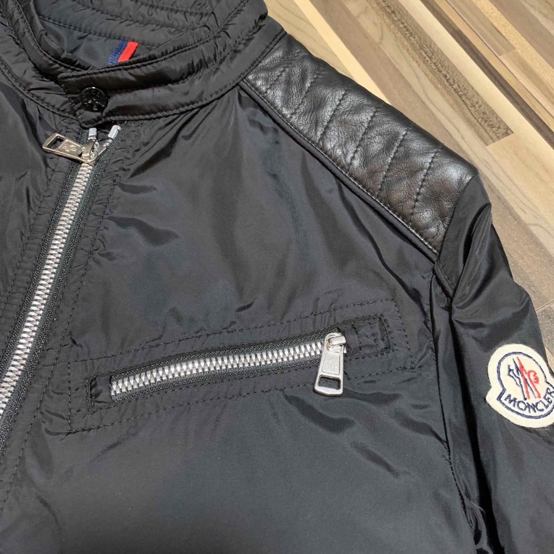 MONCLER - モンクレール ブルゾン ライダースの通販 by Tomomo's shop ...