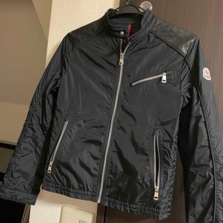 モンクレール LAPIS ナイロンブルゾン 2018SS 黒 ＃1（38/Sサイズ程度）ギャザー カジュアル MONCLER レディース スモール USED【ブリルトワーゼ】【丸正質舗】【質屋】（M211681)