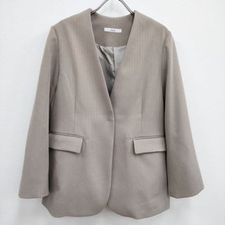 美品 Source unknown dark brown over jacket