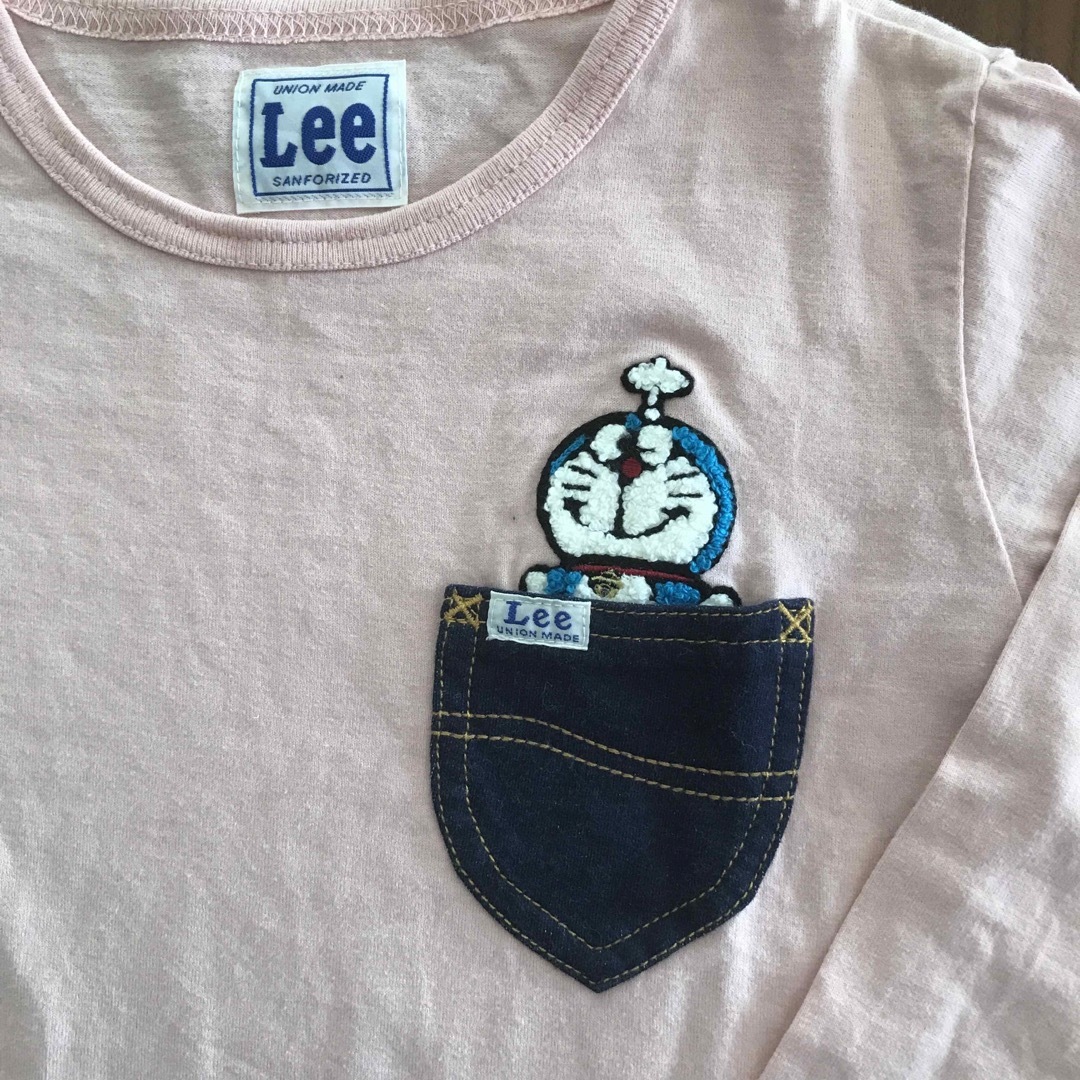 Lee(リー)のLee  ドラえもん　ロンT  130 キッズ/ベビー/マタニティのキッズ服女の子用(90cm~)(Tシャツ/カットソー)の商品写真