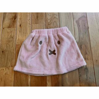 ミッフィー(miffy)の新品 ミッフィ 女の子 ベビー もこもこ スカート 95センチ ピンク(スカート)