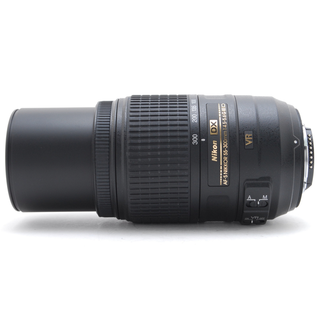 Nikon(ニコン)の傷無しの極上品❤️Nikon AF-S DX 55-300mm ED VR スマホ/家電/カメラのカメラ(レンズ(ズーム))の商品写真