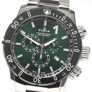 エドックス(EDOX)のエドックス EDOX 10221-3VM5-VIN5 クロノオフショア1 クロノグラフ クォーツ メンズ 美品 _779239【ev10】(腕時計(アナログ))