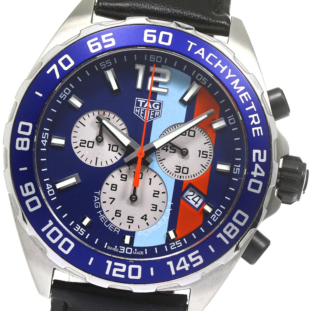 タグホイヤー TAG HEUER CAZ101N ガルフ フォーミュラ1 クロノグラフ クォーツ メンズ 良品 _773820