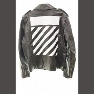 オフホワイト(OFF-WHITE)のオフホワイト OFF WHITE レザーJKT(その他)