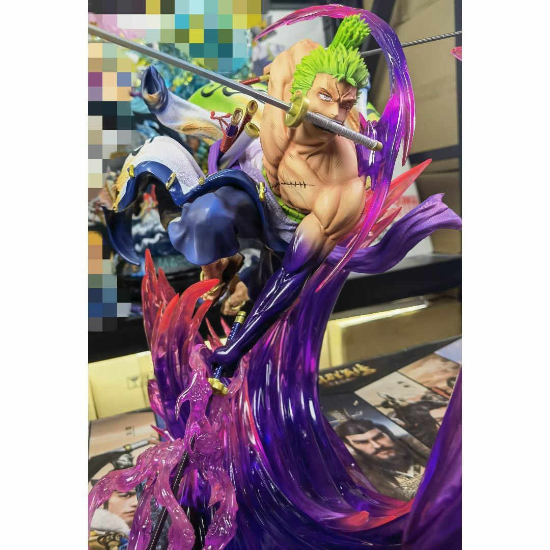 ワンピース ロロノア・ゾロ フィギュア ガレージキット popサイズ B ワンピース ロロノア・ゾロ フィギュア ガレージキット popサイズ B