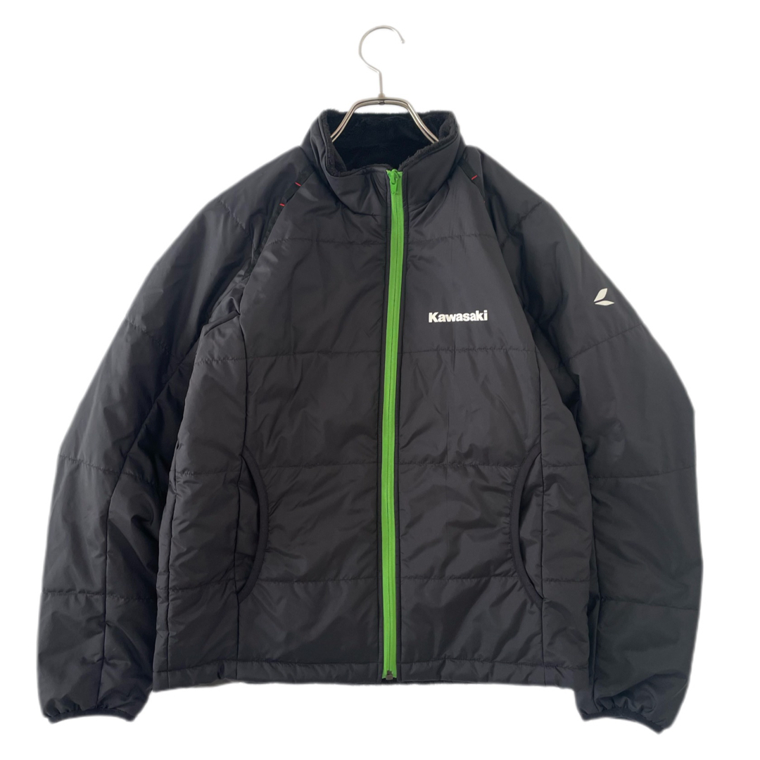 カワサキ - KAWASAKI カワサキ ナイロン ジャケット 中綿入り カワサキ - KAWASAKI カワサキ ナイロン ジャケット 中綿入り