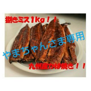 やまちゃんさま専用 九州産うなぎ蒲焼２㎏（捌きミス・冷凍便）(魚介)