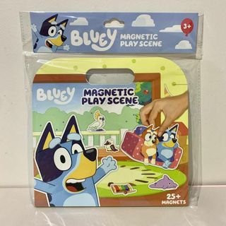 ディズニー(Disney)のBluey ブルーイ　マグネット付きプレイブック(絵本/児童書)