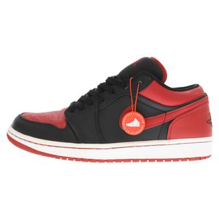 ナイキ(NIKE)のNIKE ナイキ AIR JORDAN 1 PHAT LOW BRED 338145-061 エア ジョーダン ファット ロー ブレッド ローカット スニーカー US9.5/27.5cm ブラック/レッド(スニーカー)