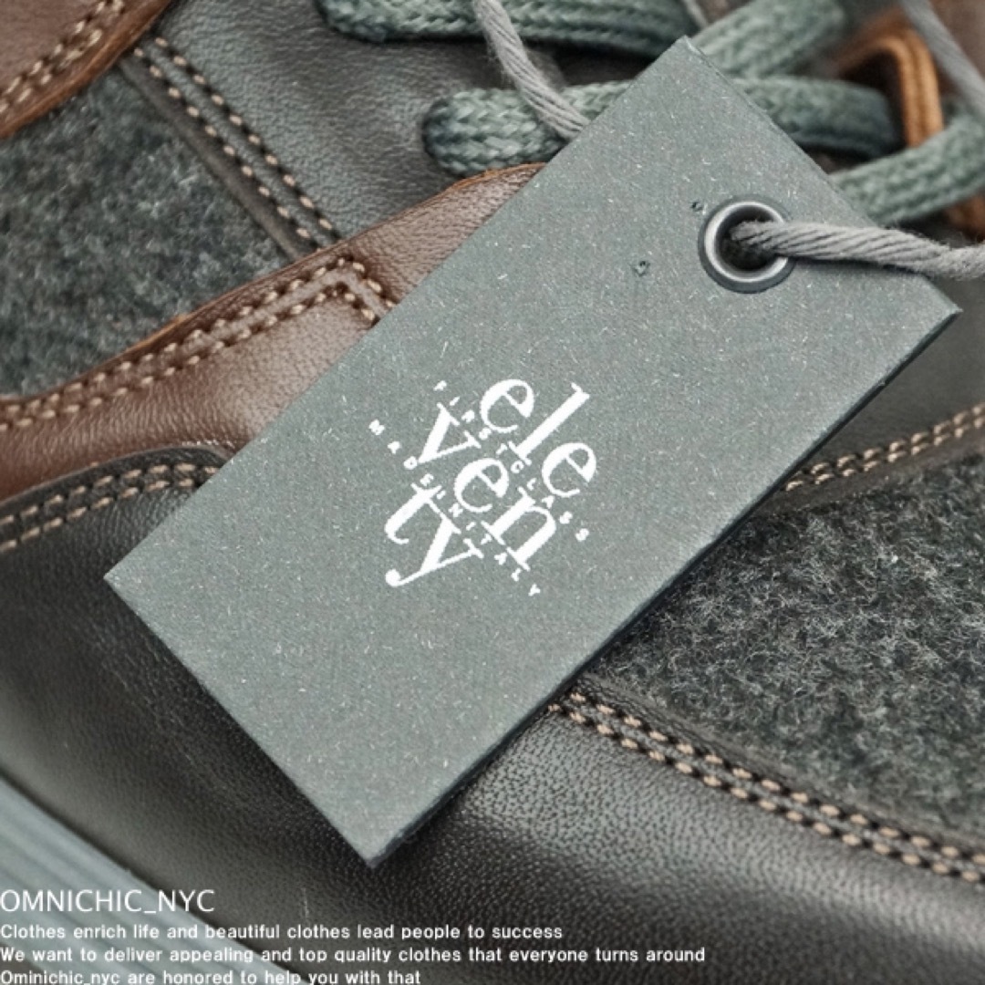 BRUNELLO CUCINELLI(ブルネロクチネリ)の新品ELEVENTYイレブンティーレザーコンビスニーカーブーツ43/28cm メンズの靴/シューズ(スニーカー)の商品写真