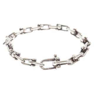 ティファニー(Tiffany & Co.)のTIFFANY & Co. ティファニー Hard Wear Micro Link Bracelet ハードウェアマイクロリンクブレスレット シルバー スモール(ブレスレット)