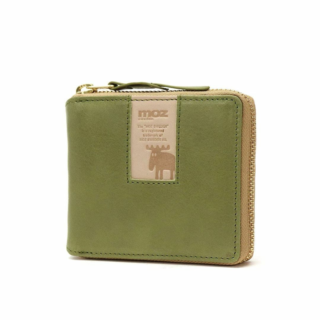【色: グリーン】モズ スクエア square 二つ折り財布 ZNWS-8609 | フリマアプリ ラクマ