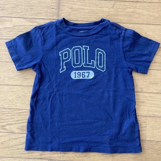 ポロラルフローレン(POLO RALPH LAUREN)のPOLO RALPH LAUREN ネイビーTシャツ　100cm(Tシャツ/カットソー)