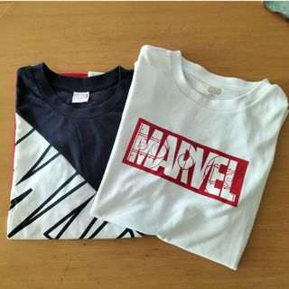 マーベル(MARVEL)のMARVEL　Tシャツ　2枚セット(Tシャツ/カットソー(半袖/袖なし))