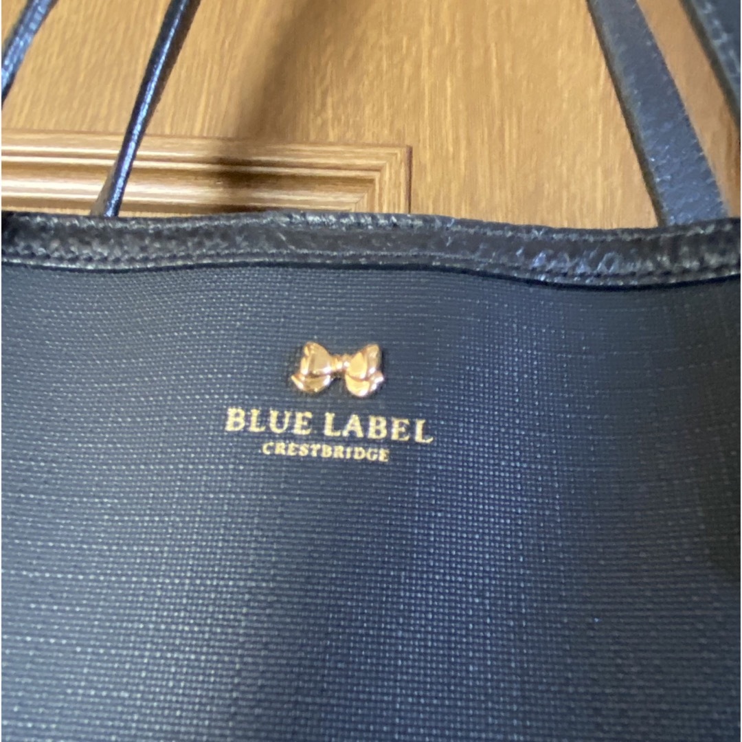 BURBERRY BLUE LABEL(バーバリーブルーレーベル)のBLUE LABEL トートバッグ 黒 レディースのバッグ(トートバッグ)の商品写真