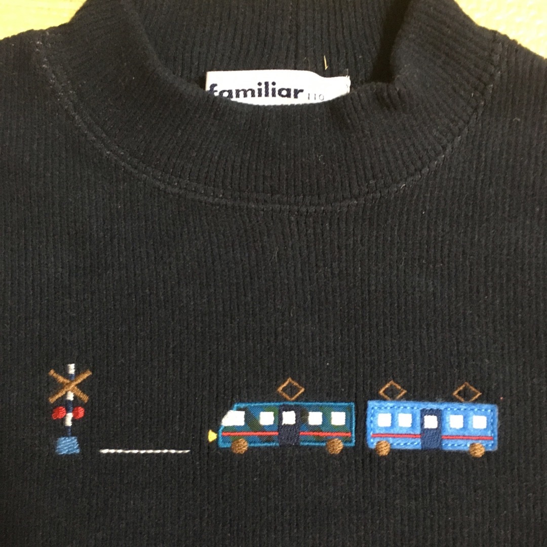 familiar(ファミリア)の美品　ファミリア　カットソー　110cm キッズ/ベビー/マタニティのキッズ服女の子用(90cm~)(Tシャツ/カットソー)の商品写真