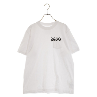 sacai サカイ Tシャツ・カットソー 2(M位) 白x黒