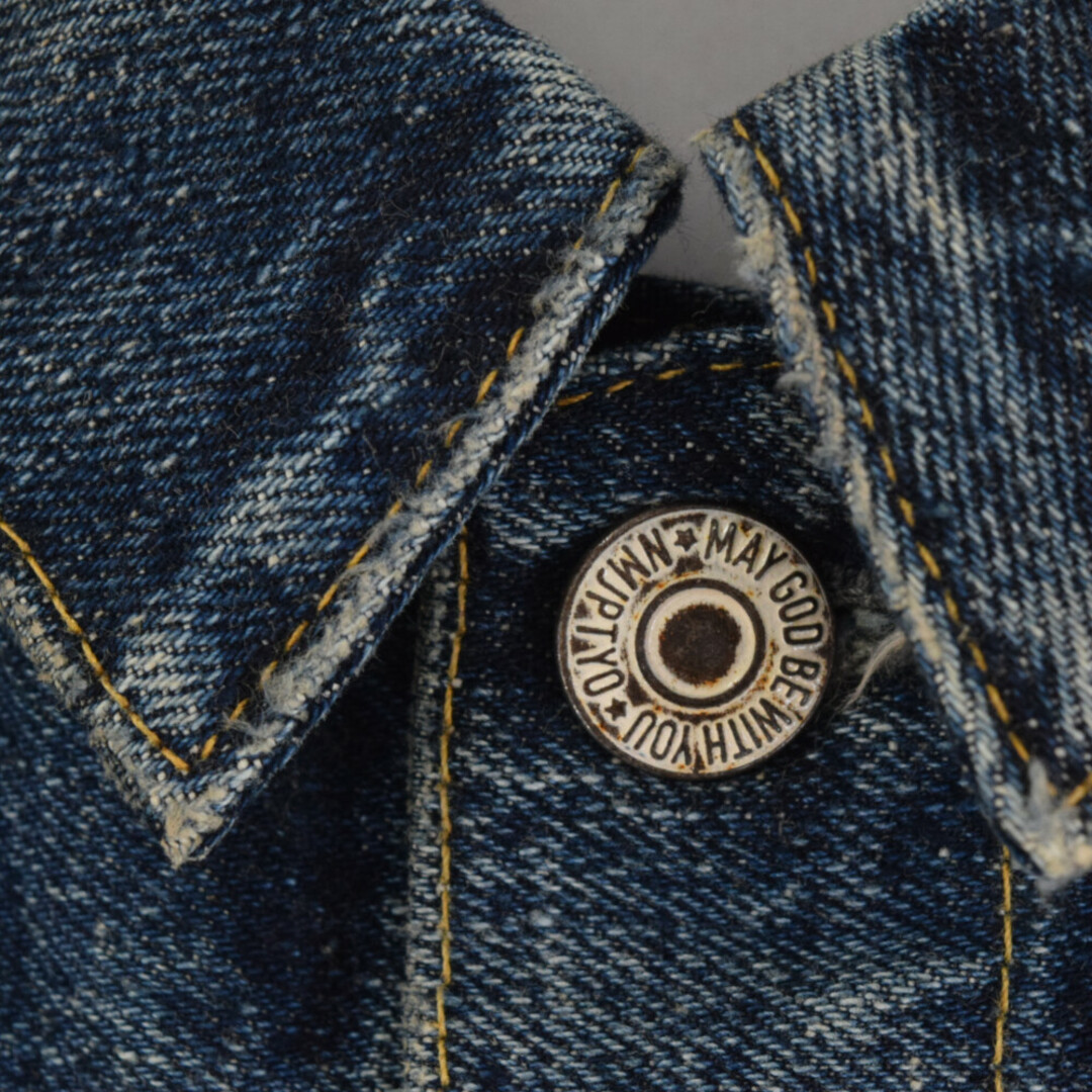 New Manual #001 T-BACK DENIM JACKET デニム