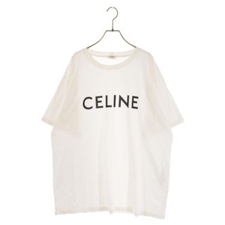 CELINE セリーヌ 21SS LOOSE LOGO PRINT TEE ロゴ ルーズTシャツ 半袖Tシャツ 2X764501F ピンク