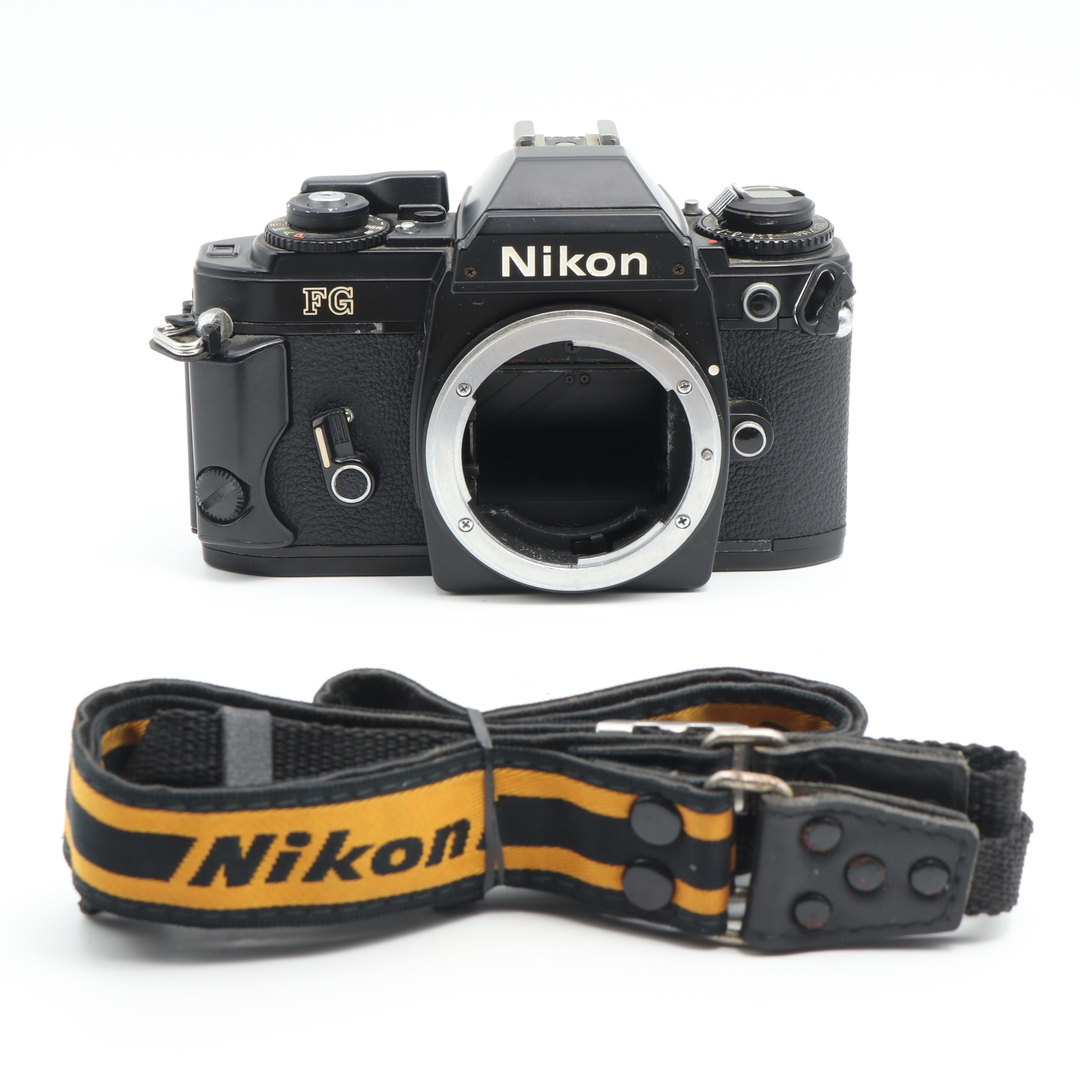 Nikon(ニコン)の【難品】Nikon FG ブラック スマホ/家電/カメラのカメラ(フィルムカメラ)の商品写真