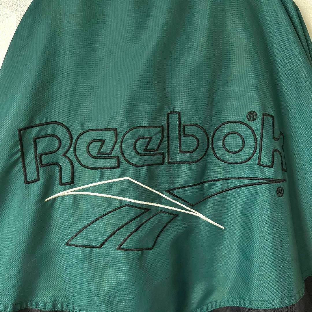Reebok - 【90s リーボック】XXL 刺繍ロゴ 切り替え ナイロン