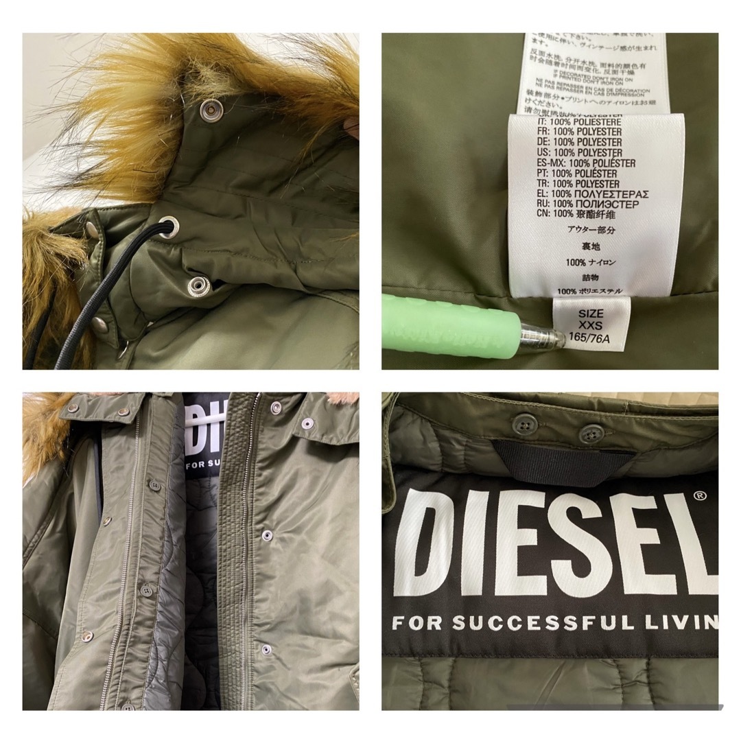 DIESEL(ディーゼル)のDIESEL ディーゼル　中綿ジャケット レディースのジャケット/アウター(その他)の商品写真