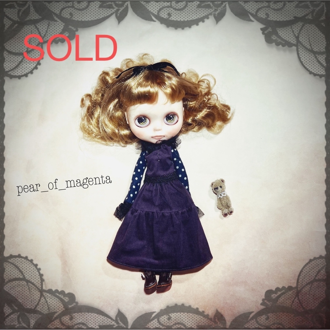 SOLD ♡ブライス　アウトフィット　ブラウス　スカート　セットblythe