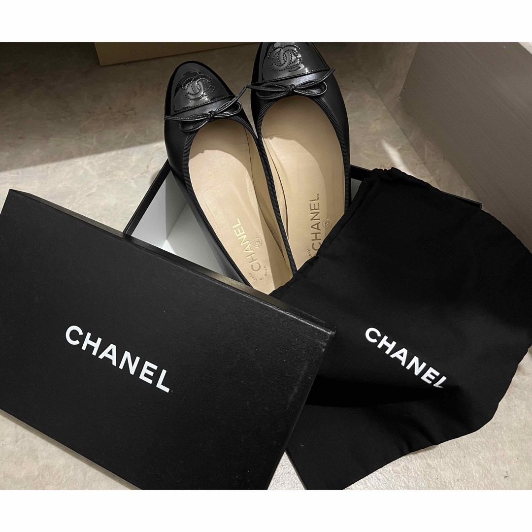 11/5まで限定価格CHANEL バレリーナ 37½Cのサムネイル