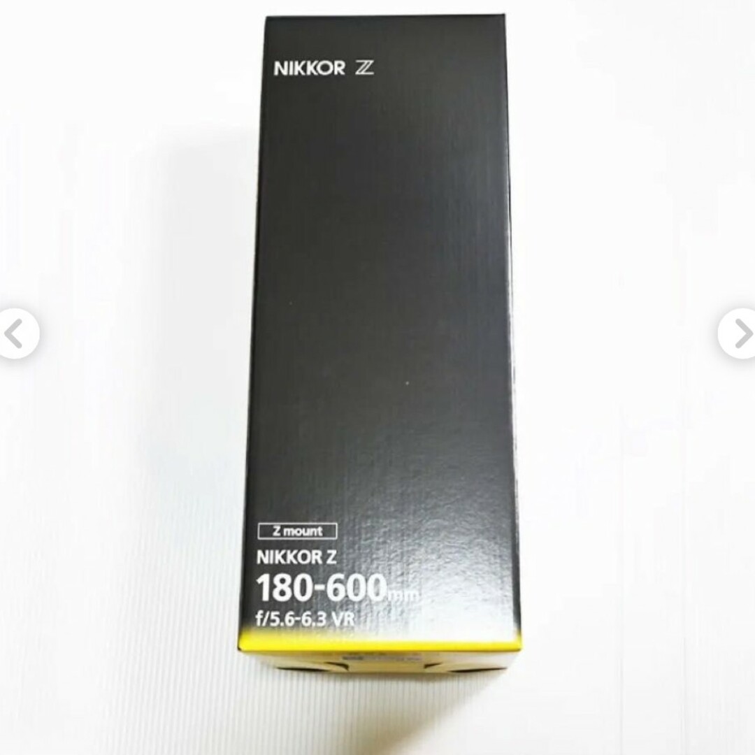 ニコン新品・未使用NIKKOR Z 180-600mm f/5.6-6.3 VR