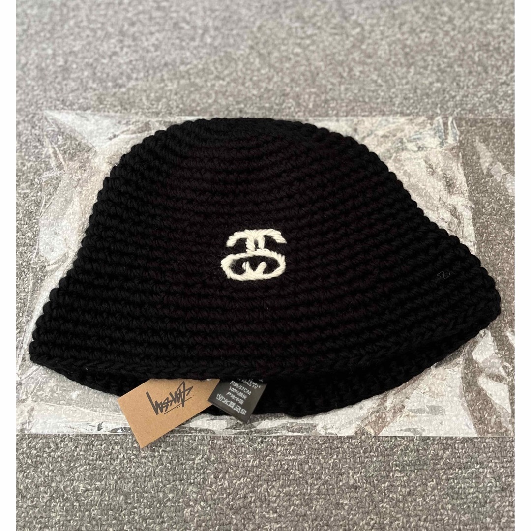 STUSSY(ステューシー)のstussy BUCKET HAT SS LINK KNIT メンズの帽子(ハット)の商品写真