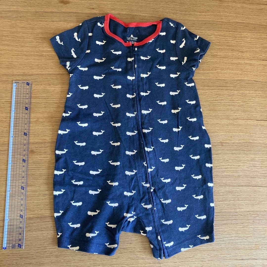 DADWAY(ダッドウェイ)のベビー服4点セット　GAP ampersand DADWAY アカチャンホンポ キッズ/ベビー/マタニティのベビー服(~85cm)(カバーオール)の商品写真