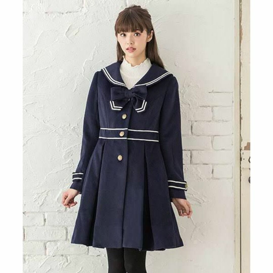 Secret Honey(シークレットハニー)の☆冬も可愛くオシャレしたい☆ シークレットハニー  セーラー 制服 コート レディースのジャケット/アウター(ダッフルコート)の商品写真