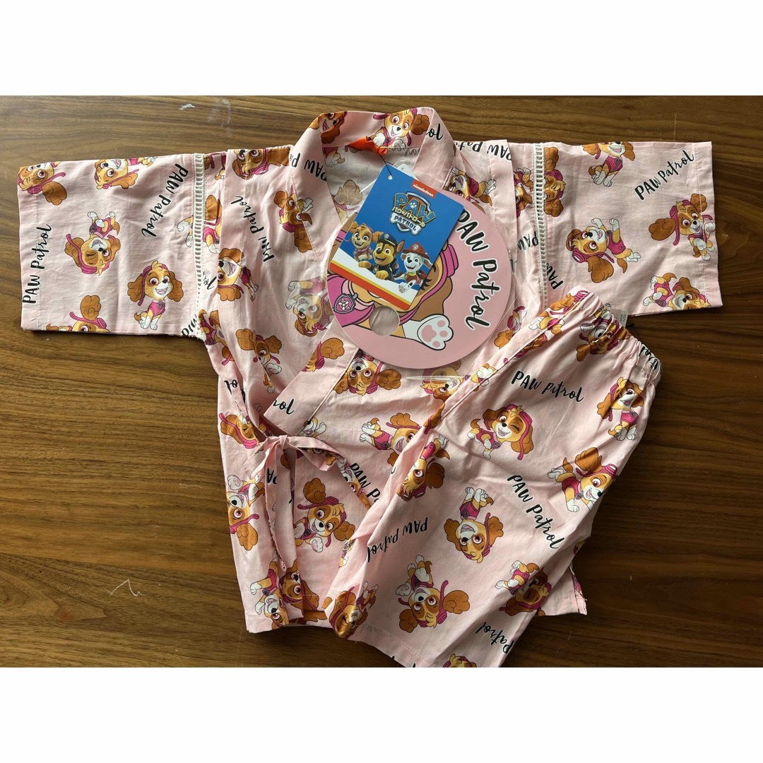 パウパトロール　甚平　スカイ キッズ/ベビー/マタニティのキッズ服女の子用(90cm~)(甚平/浴衣)の商品写真