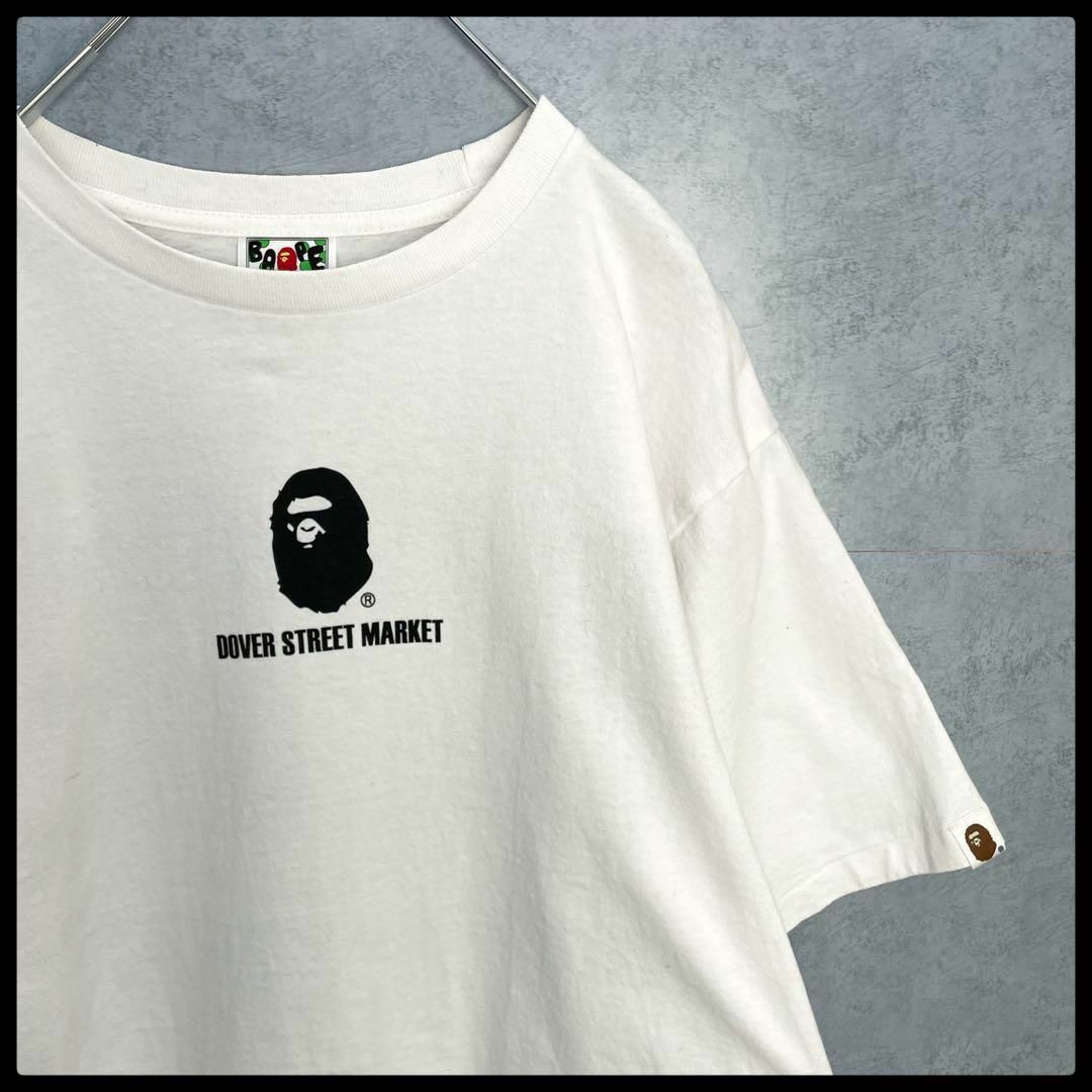 A BATHING APE　 DOVER STREET MARKET　白Tシャツ | フリマアプリ ラクマ