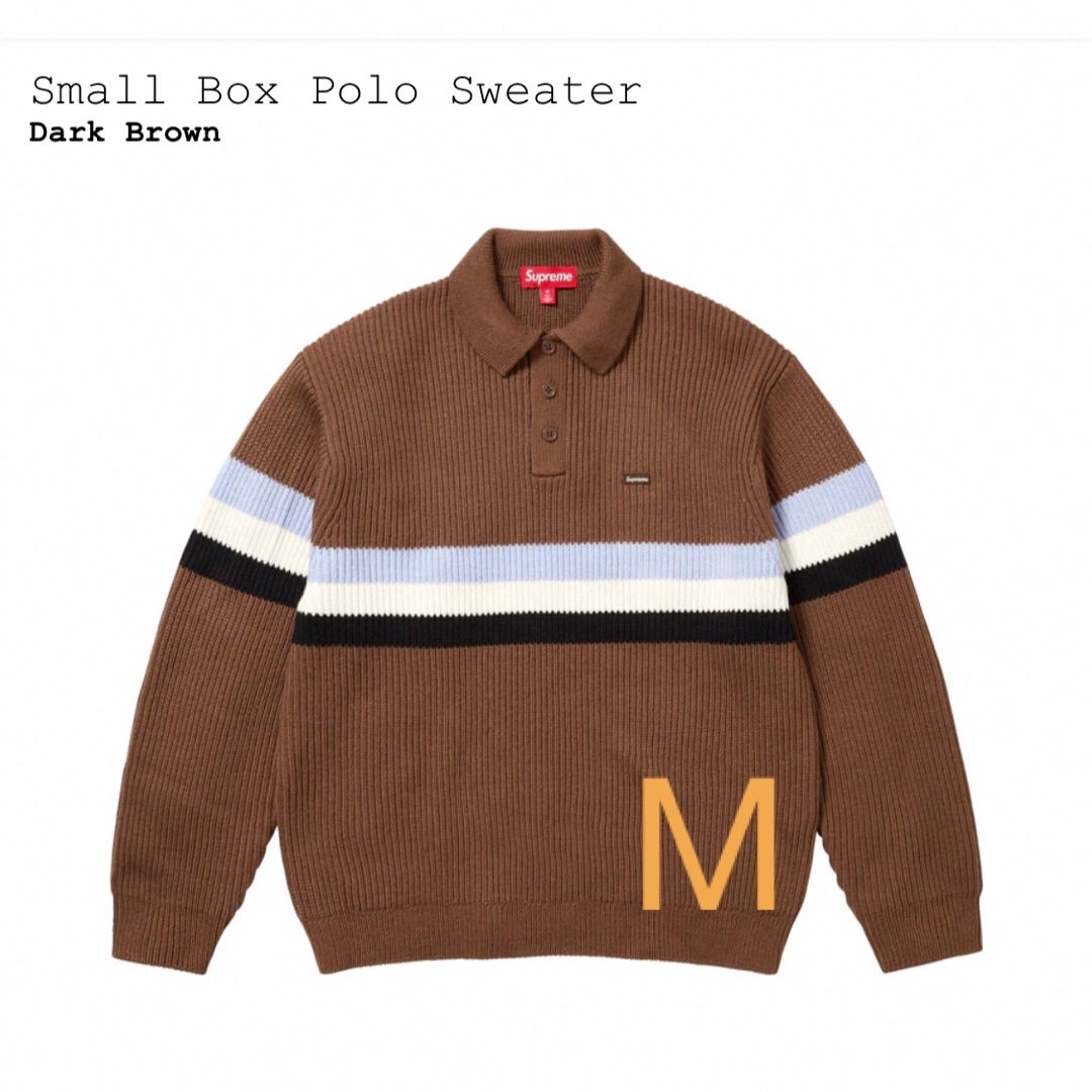 supreme Small Box Polo Sweater