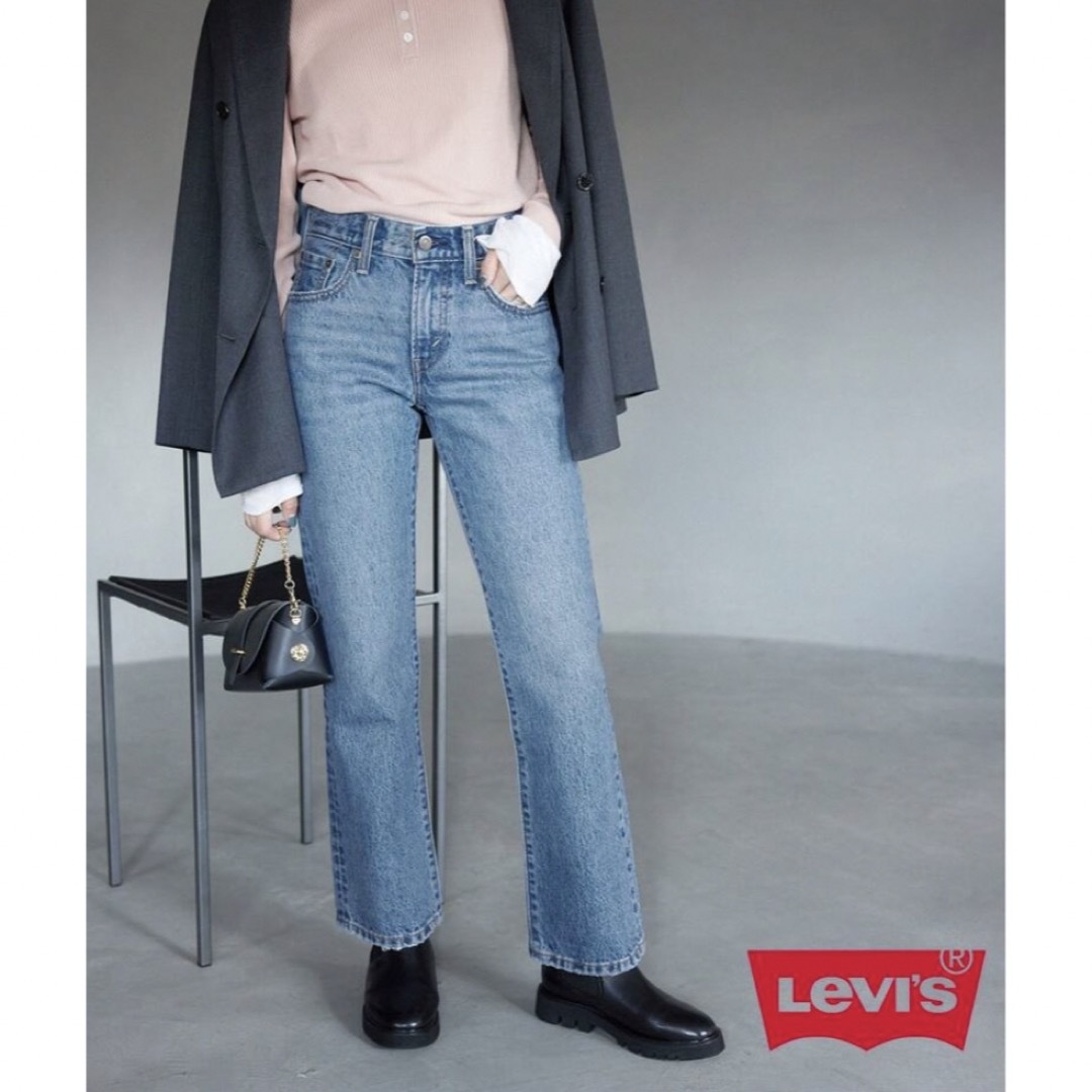 SLOBE IENA Levi’s MIDDY ANKLE BOOTデニムパンツのサムネイル