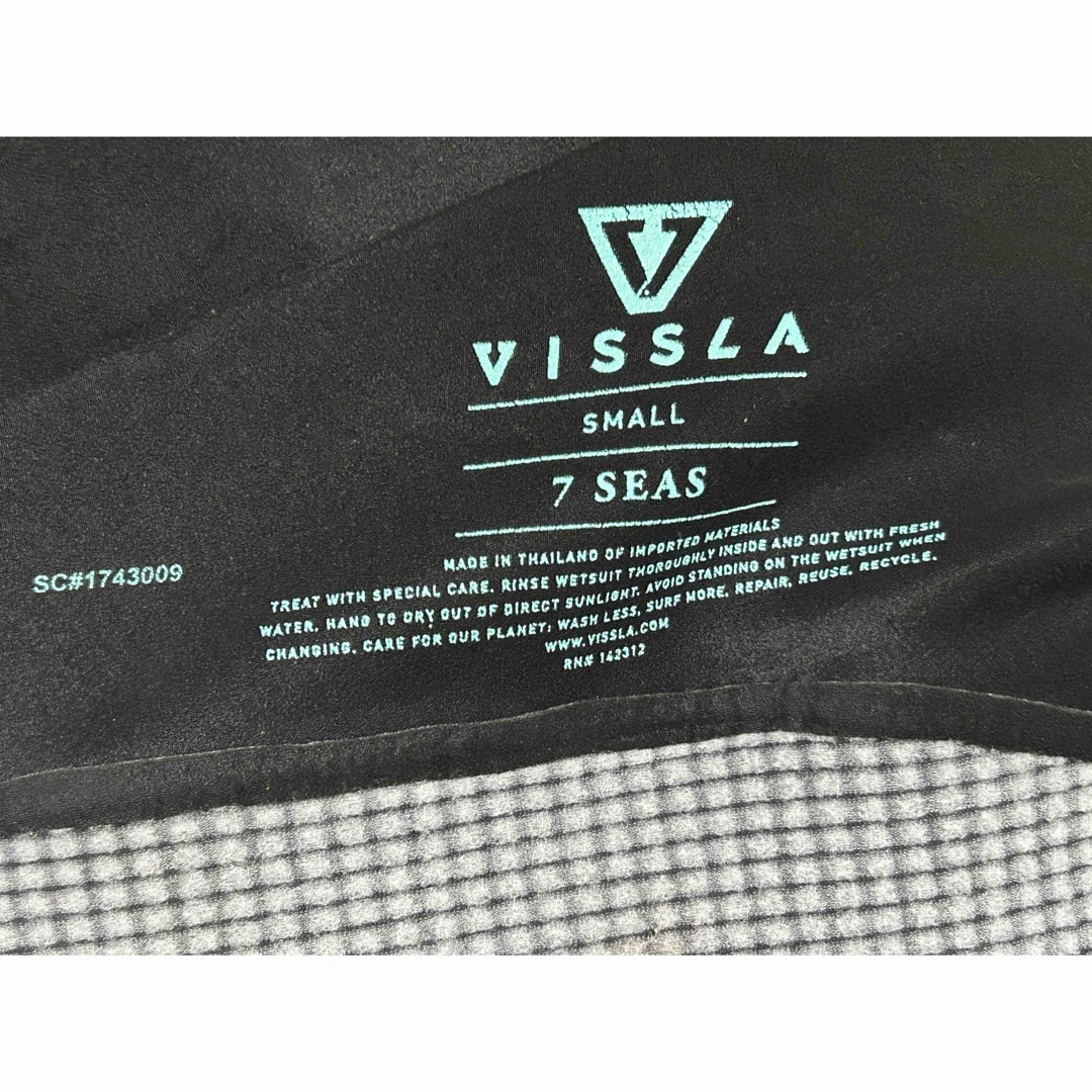 VISSLA ヴィスラ　ウェットスーツ　フルスーツ　メンズS