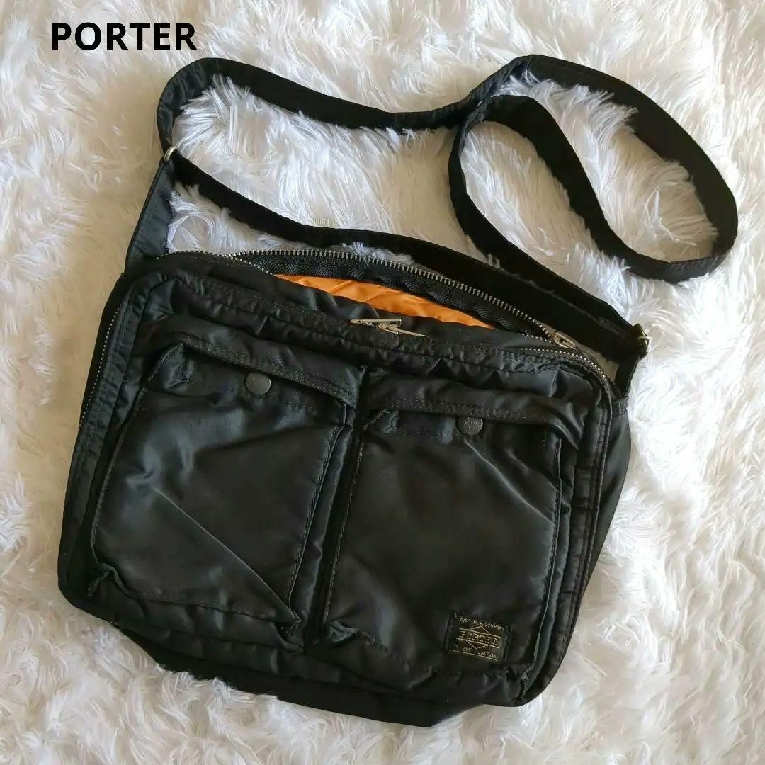 PORTER   PORTER ポーター タンカー ショルダーバッグ S 黒の通販 by T