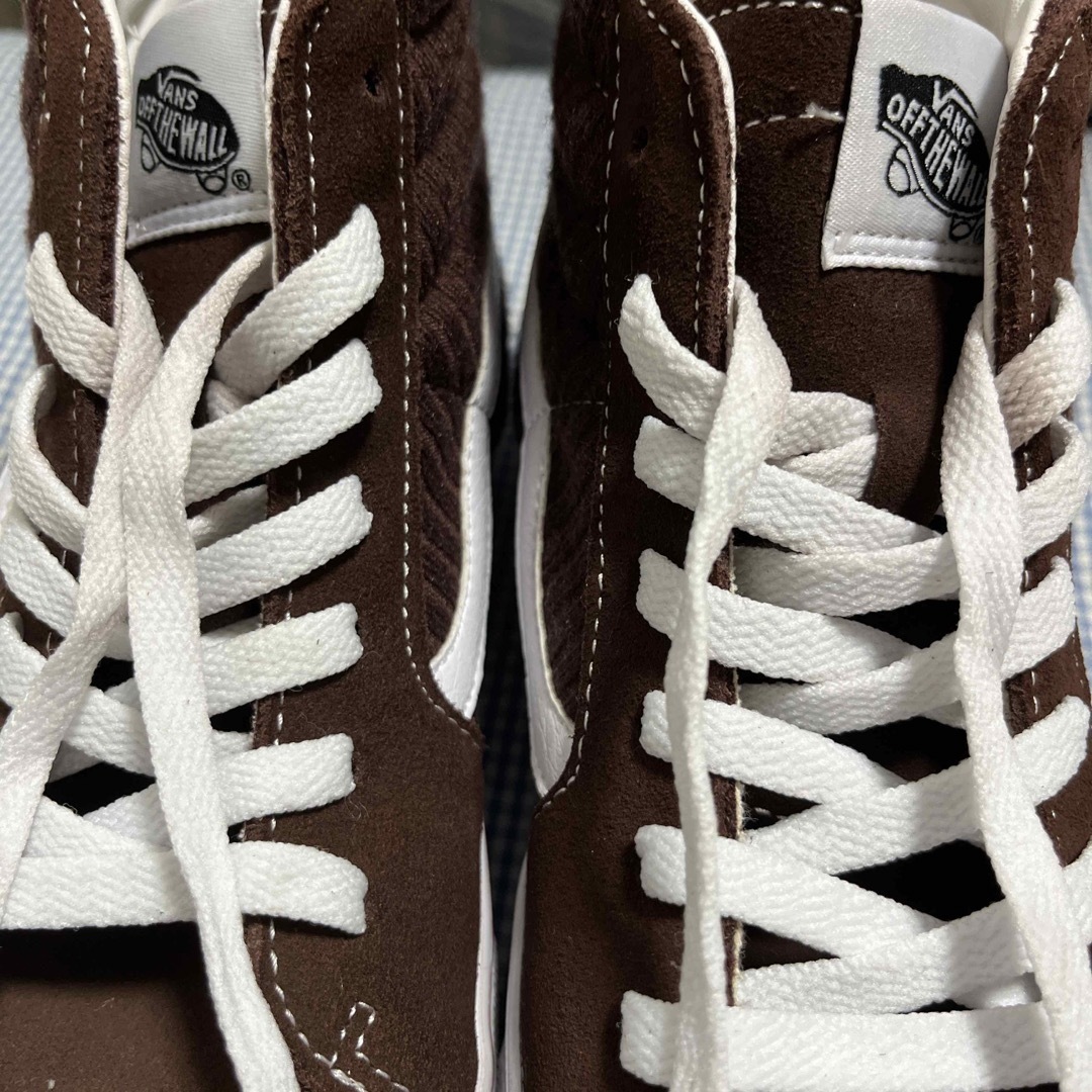 VANS(ヴァンズ)の☆used☆ vans ハイカットスニーカー　ブラウン　23㎝ レディースの靴/シューズ(スニーカー)の商品写真