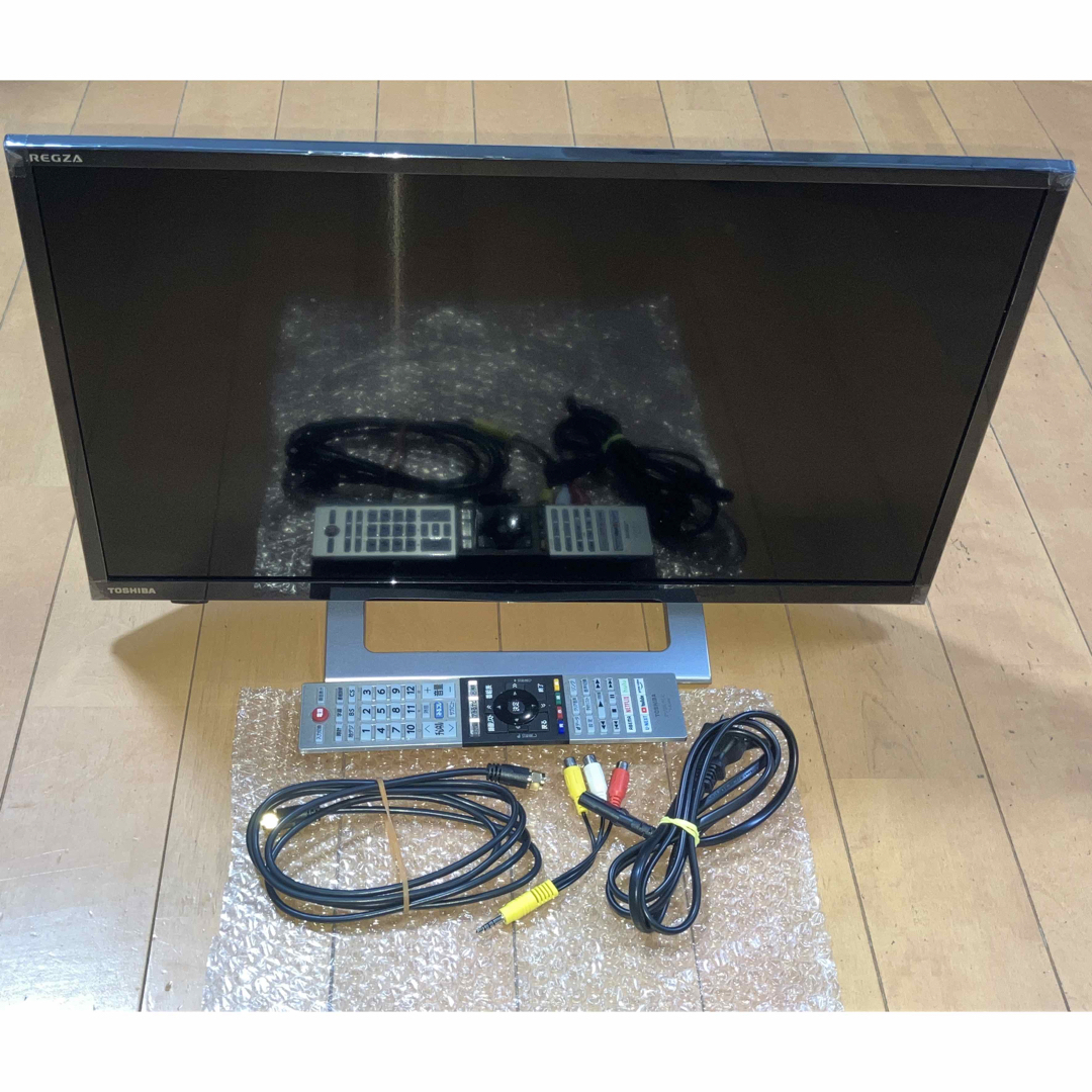 東芝(トウシバ)のTOSHIBA REGZA24V34 ブラック　24インチ 2023年式 スマホ/家電/カメラのテレビ/映像機器(テレビ)の商品写真