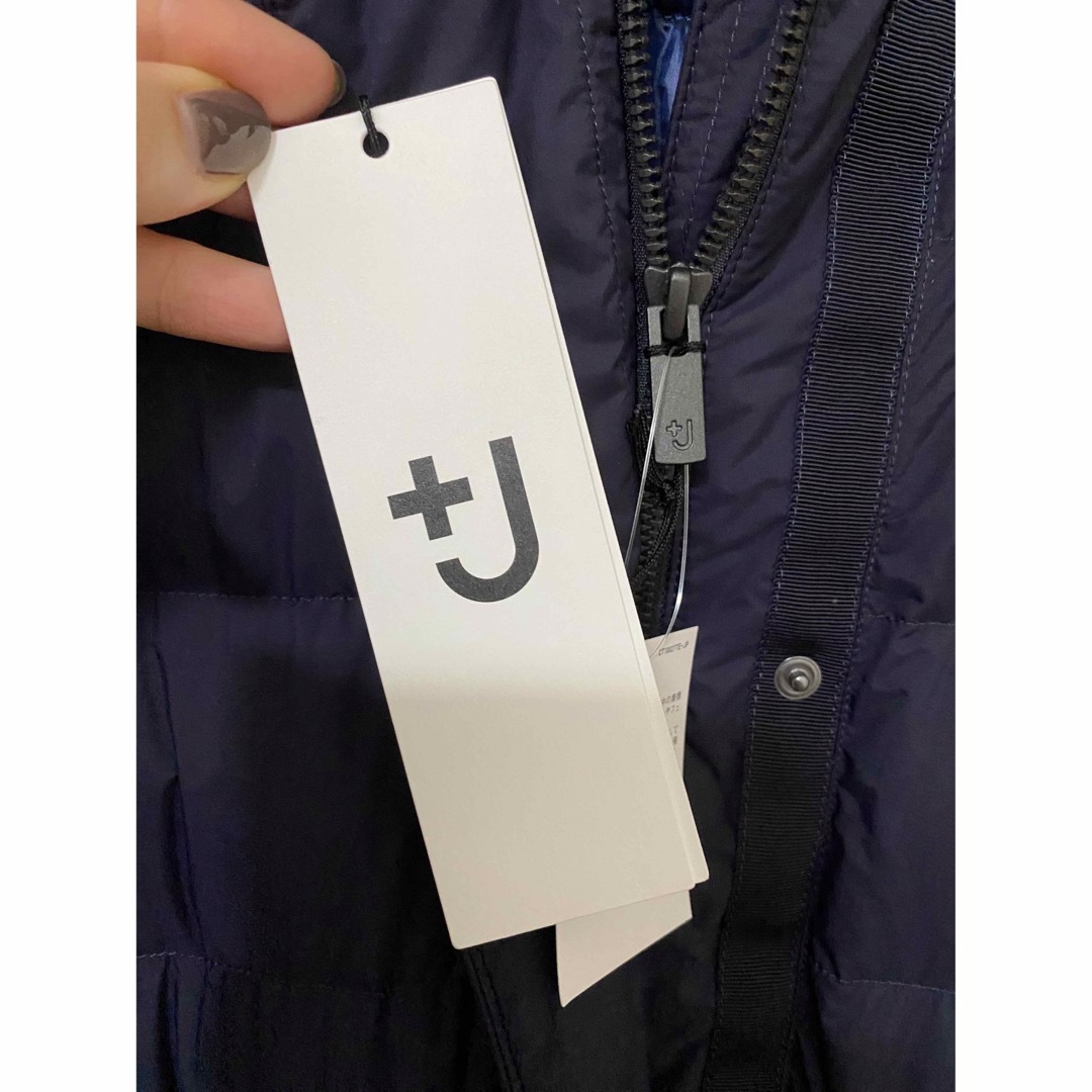 ユニクロ　UNIQLO プラスJ  ウルトラライトダウン　L ネイビー　新品