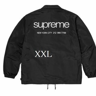 シュプリーム(Supreme)のsupreme NYC Coaches Jacket 黒　XXL(ナイロンジャケット)