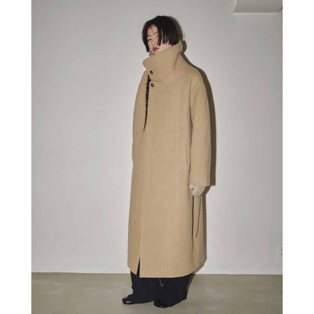 TODAYFUL(トゥデイフル)の【Todayfuls】Standcollar Wool Coat レディースのジャケット/アウター(ロングコート)の商品写真