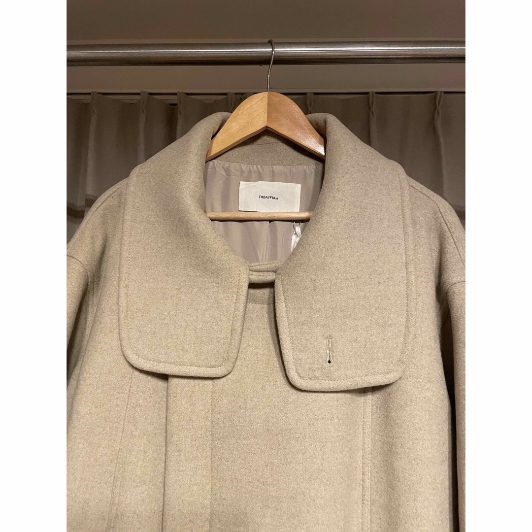 TODAYFUL(トゥデイフル)の【Todayfuls】Standcollar Wool Coat レディースのジャケット/アウター(ロングコート)の商品写真