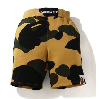 アベイシングエイプ(A BATHING APE)のBAPE GIANT 1ST CAMO  SWEAT SHORTS(ショートパンツ)