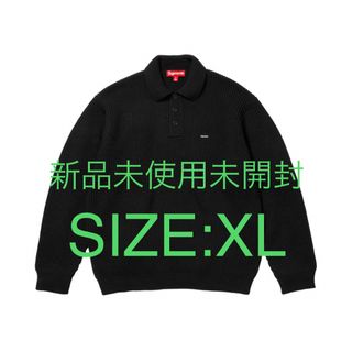 シュプリーム(Supreme)のSUPREME Small Box Polo Sweater ポロ セーター(ニット/セーター)